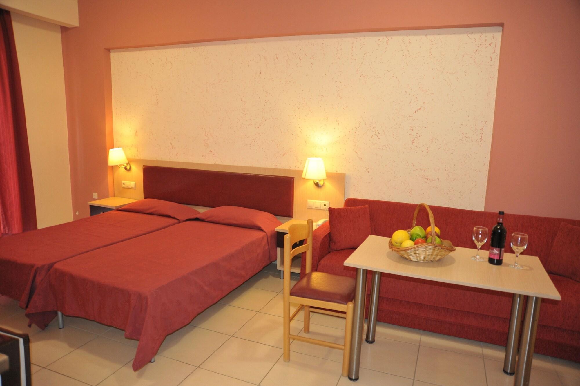 Anseli Hotel Kremastí Buitenkant foto