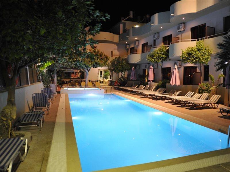 Anseli Hotel Kremastí Buitenkant foto